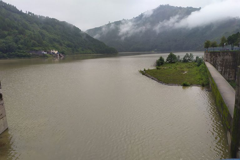 भरिन लाग्यो कुलेखानी जलाशय, तल्लो तटमा सतर्कता अपनाउन आग्रह