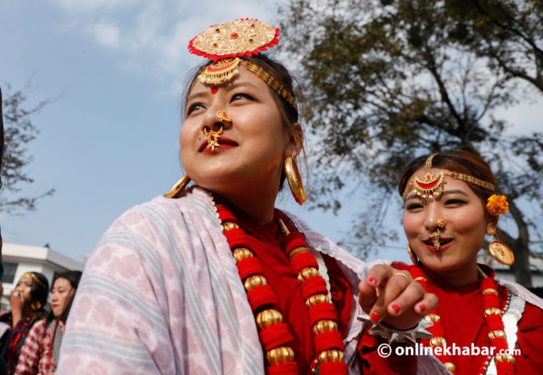 उधौली : प्रकृतिसँग लय मिलाउने पर्व