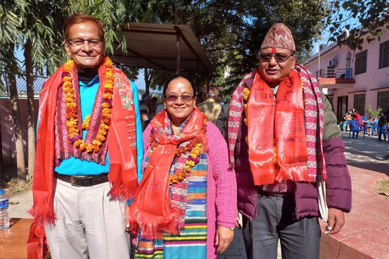 राष्ट्रिय सभा निर्वाचन : लुम्बिनीमा ५ दलीय गठबन्धन जिल्ला दौडाहामा