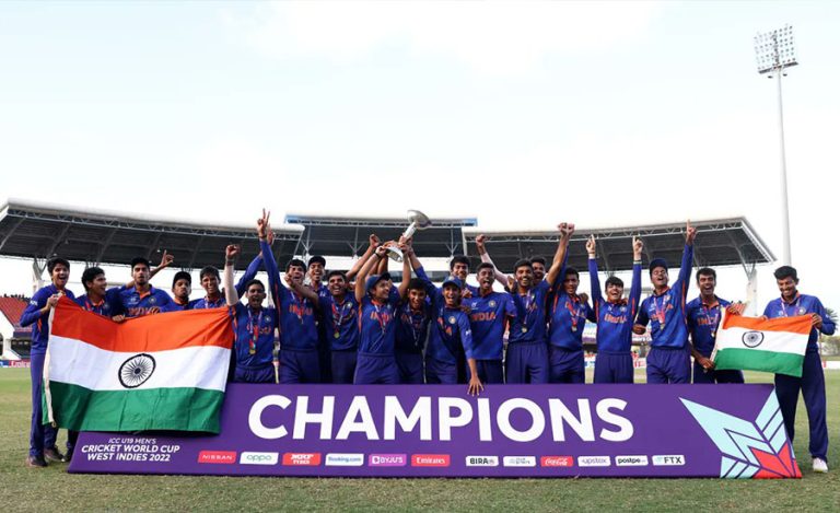 बीसीसीआईले यू-१९ विश्वकप विजेता खेलाडीलाई जनही ४० लाख दिने