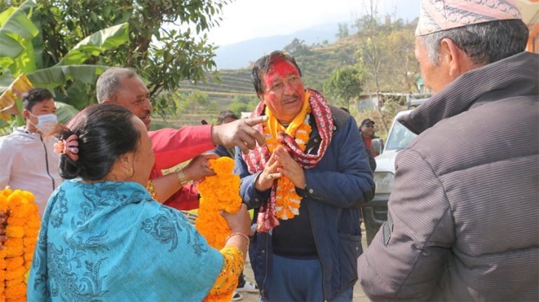 काठमाडौं–३ बाट कांग्रेसका सन्तोष चालिसे निर्वाचित