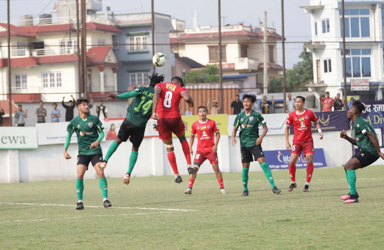 एनआरटीलाई हराएर मछिन्द्र दोस्रो स्थानमा, मनाङको लगातार छैटौं बराबरी