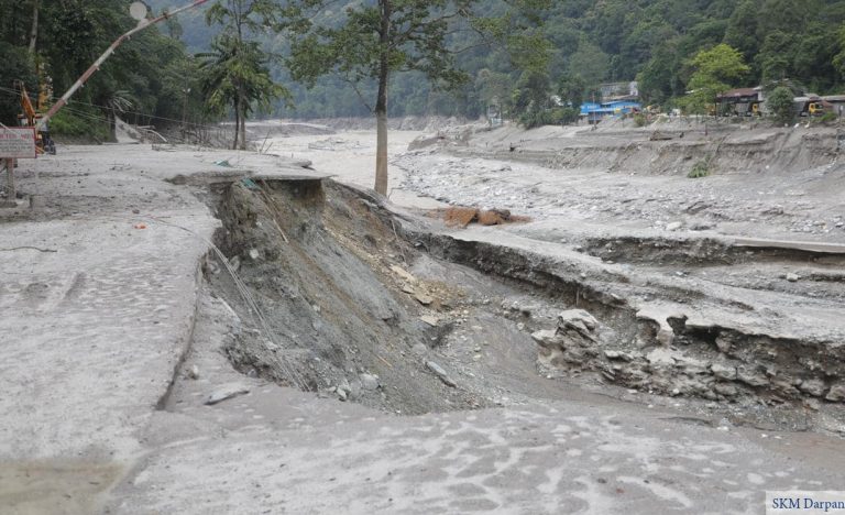 सिक्किम बाढीपहिरोपछि १० नेपाली सम्पर्कविहीन