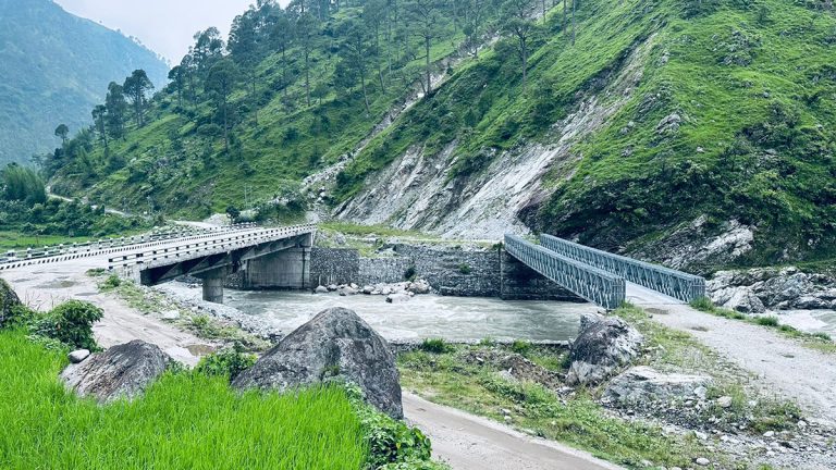 बूढीगंगामा तीन वर्षदेखि अलपत्र बेलिब्रिज