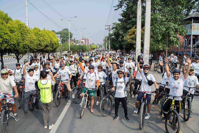 वातावरण दिवसमा सांग्रिला साइकल र्‍याली, १५०० बढीको सहभागिता