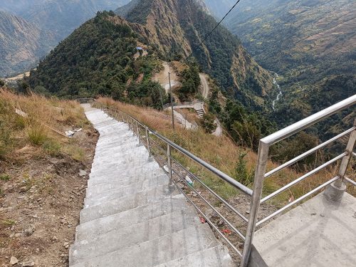 म्याग्दीको पदमार्गका योजना अधुरा