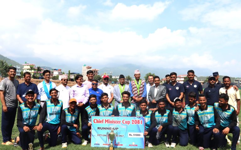 मुख्यमन्त्री कप क्रिकेटको उपाधि सुर्खेतलाई