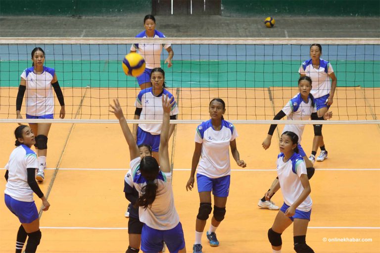 काभा यु-२० महिला भलिबलमा नेपालको पहिलो खेल श्रीलंकासँग