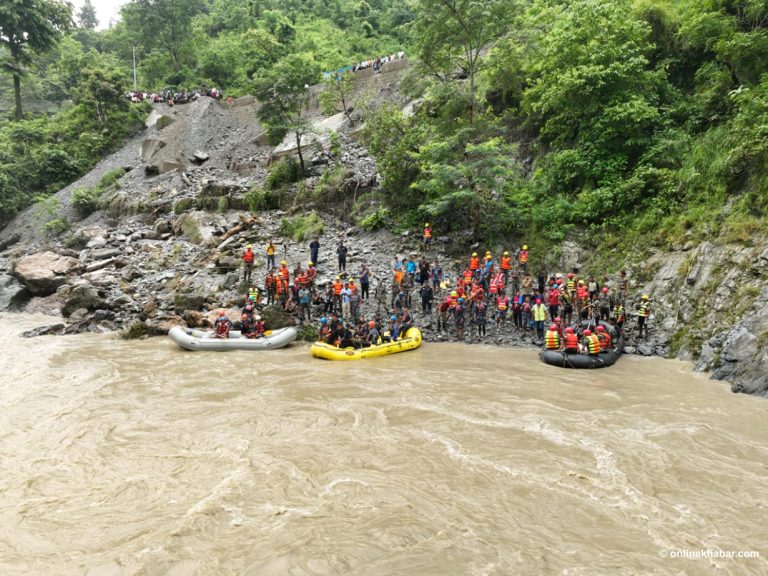 सिमलताल पहिरो : पश्चिम चितवनको गोलाघाटमा भेटियो चौथो व्यक्तिको शव