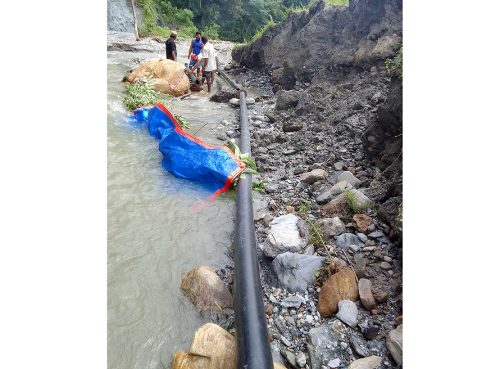 तनहुँको भादगाउँमा एक सातादेखि खानेपानी आपूर्ति बन्द