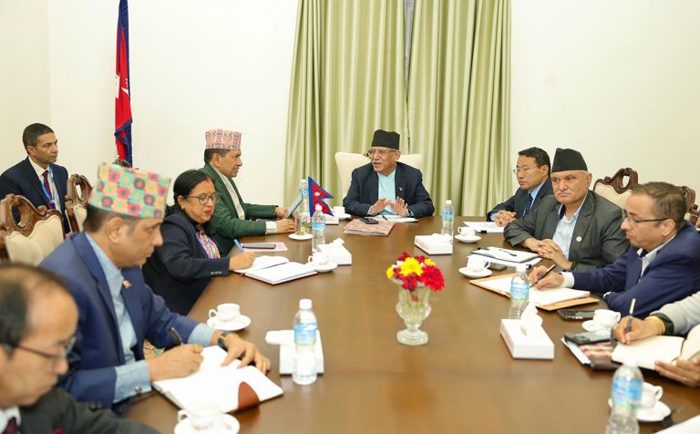 विदेशस्थित नेपाली नियोगहरूको क्षमता बढाऔं : प्रधानमन्त्री