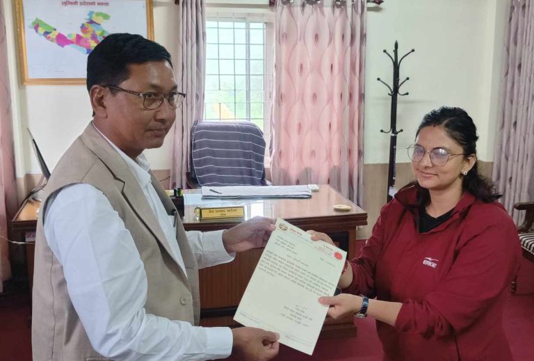 नयाँ सरकार गठनको प्रक्रिया थाल्न लुम्बिनी प्रदेश प्रमुखलाई एमालेको पत्र