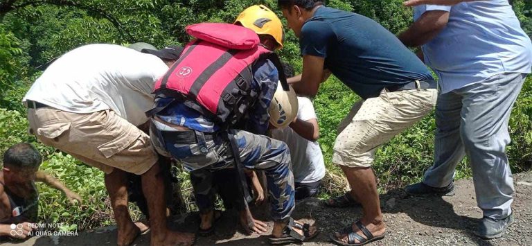 तनहुँ बस दुर्घटना : १४ जनाको मृत्यु, १६ घाइतेको उद्धार