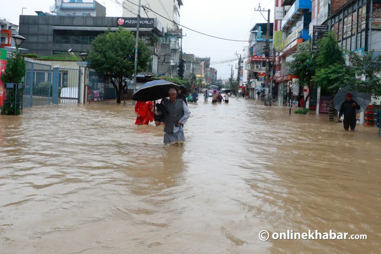 रेकर्ड ब्रेक वर्षाले काठमाडौं उपत्यकामा ठूलो क्षति