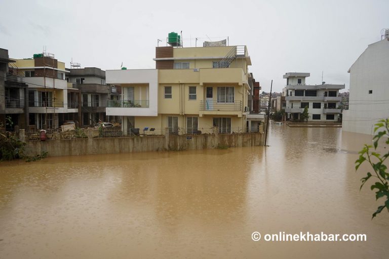 नख्खु खोला तहसनहस पारेको बस्ती (तस्वीरहरु)