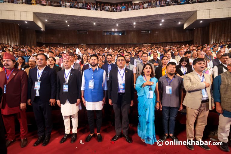 रास्वपा राष्ट्रिय भेला : रविको राजनीतिक प्रतिवेदनमा प्रतिनिधिले धारणा राख्न नपाउने