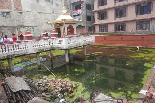 ललितपुरको तपुपोखरी जीर्णोद्धार हुँदै