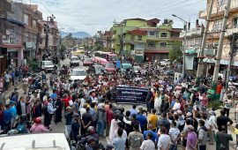 कान्ति लोकपथलाई राष्ट्रिय राजमार्गको मापदण्ड तोकिएको भन्दै स्थानीय आन्दोलित